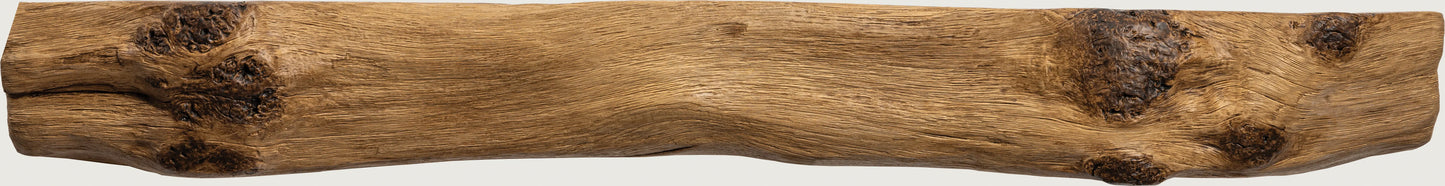 VINTAGE Cast Beam 48" Honey Oak